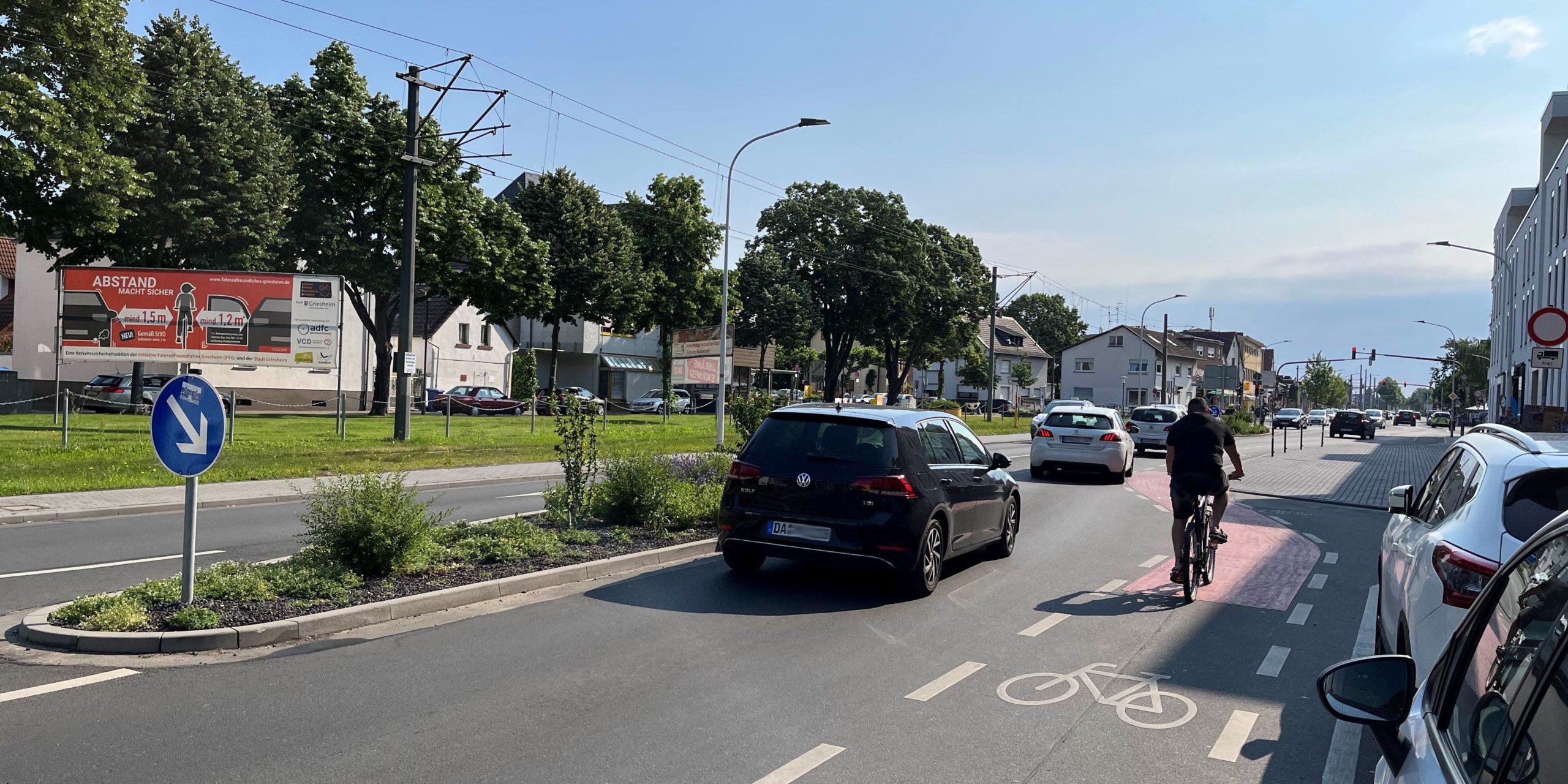 Fahrradfreundlicheres Griesheim (Foto: MW/IFFG)